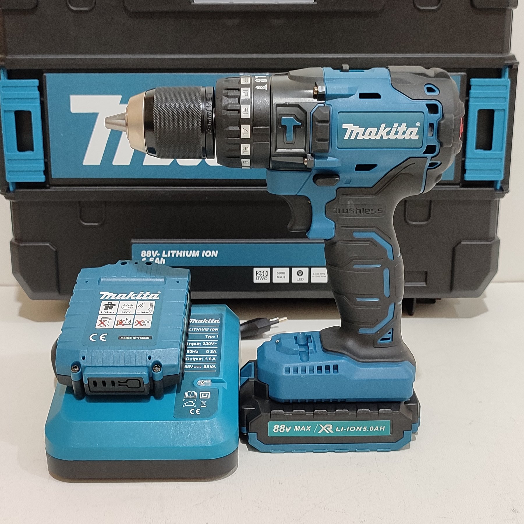 دریل شارژی ماکیتا 88 ولت مدل ژاپنی