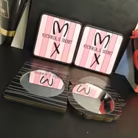 آینه کیفی چوبی  ویکتوریا سکرت