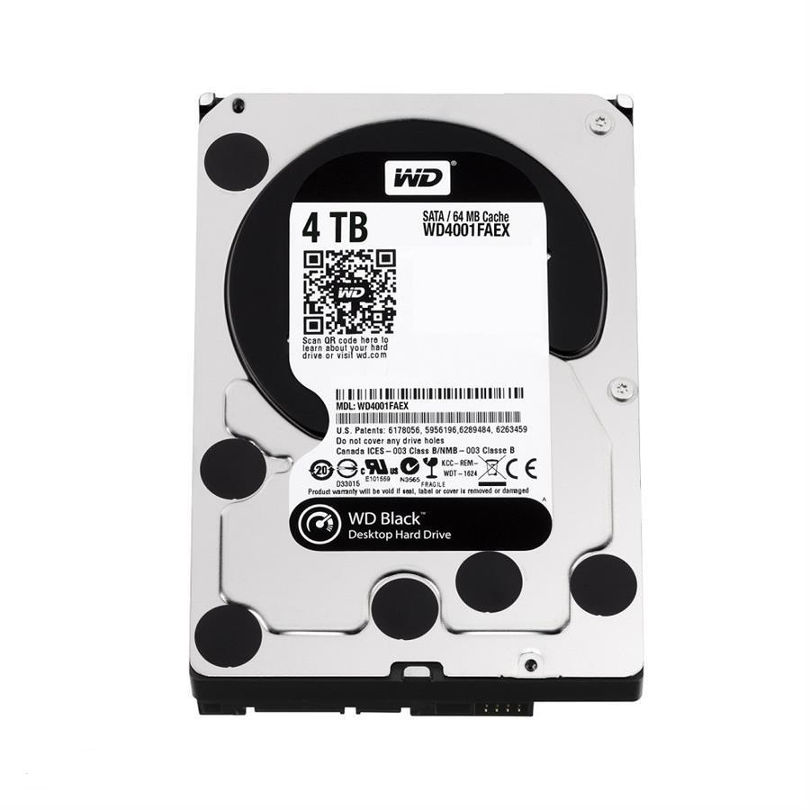 هارددیسک اینترنال وسترن دیجیتال سری Black ظرفیت 4 ترابایت