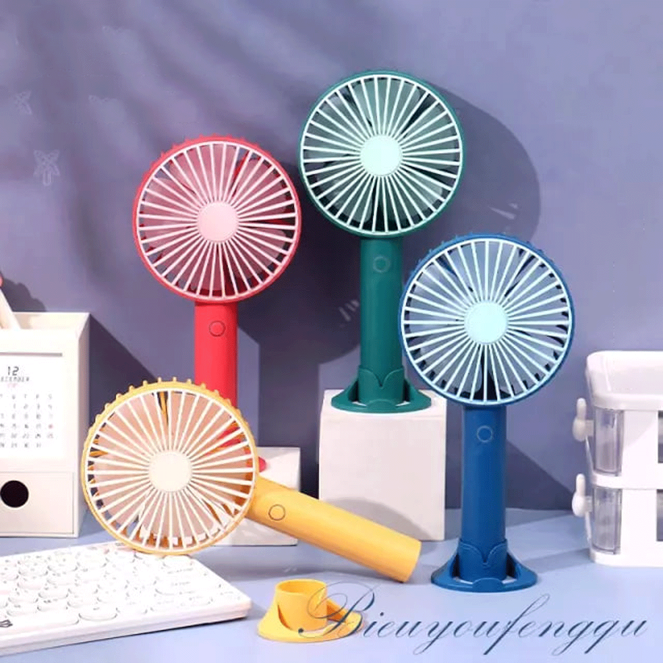 پنکه شارژی دستی و رومیزی دیاندی DD-5649