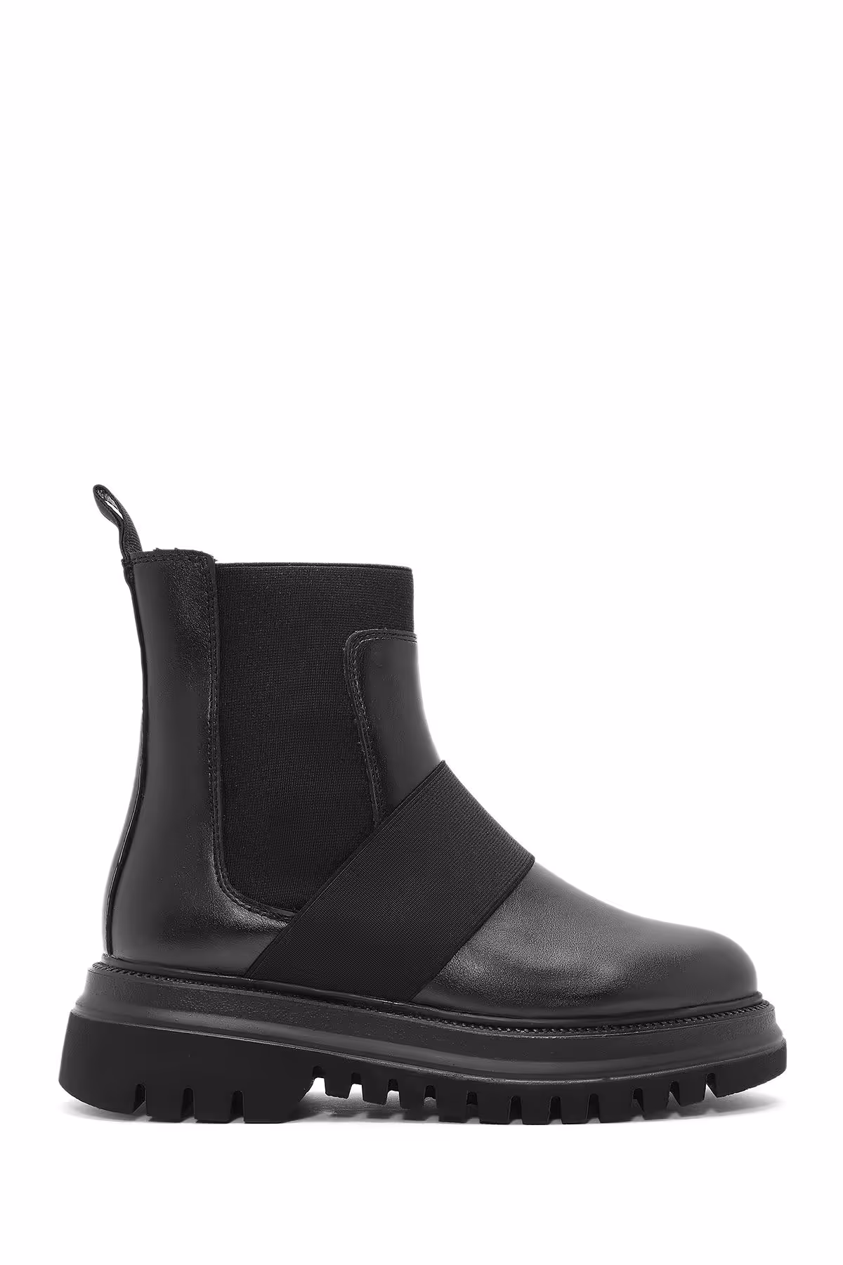 چکمه و بوت مشکی زنانه سیاه چلسی پوتین Derimod