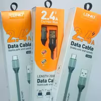 کابل  اورجینال  LDINO  کیفیت بسیار عالی 2 متری کنفی مدل LS-432 