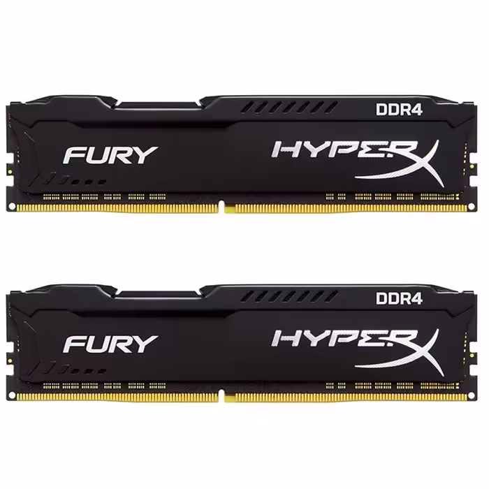 رم دوکاناله کینگستون هایپر ایکس فیوری با فرکانس 3000 مگاهرتز و حافظه 16 گیگابایت