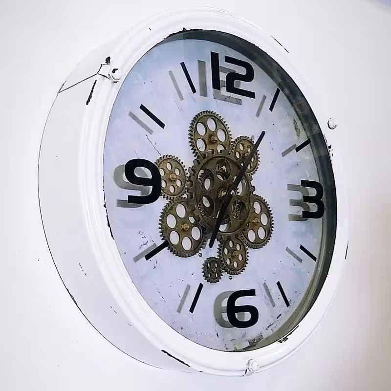 ساعت دیواری چرخ دنده متحرک w212 عالیجناب | amazonchi