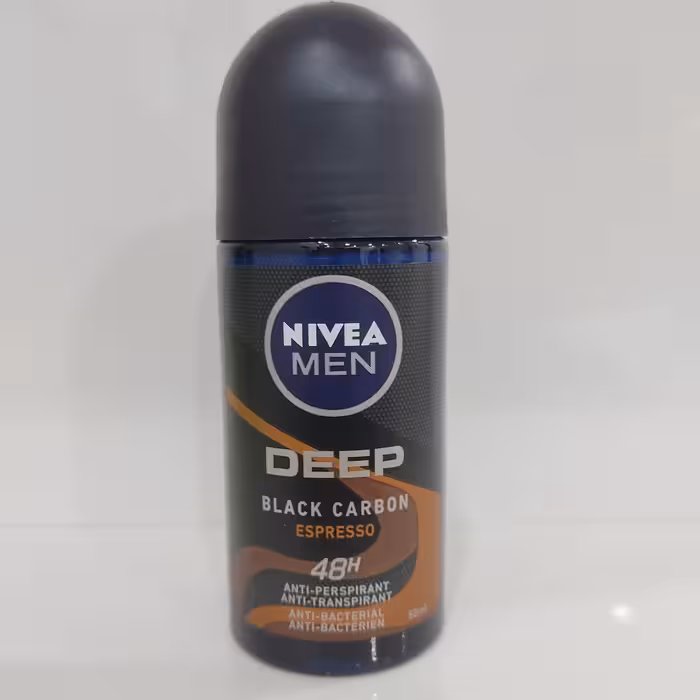 مام رول ضد تعریق مردانه نیوا دیپ بلک کربن اسپرسو حجم 50 میل