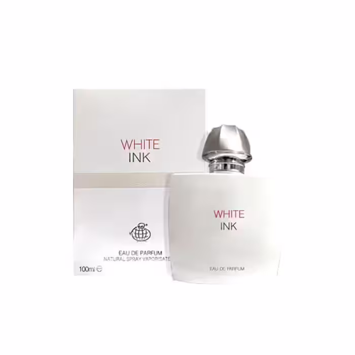 عطر ادکلن مردانه لالیک سفید فراگرنس ورد مدل وایت اینک (Fragrance World Lalique White)