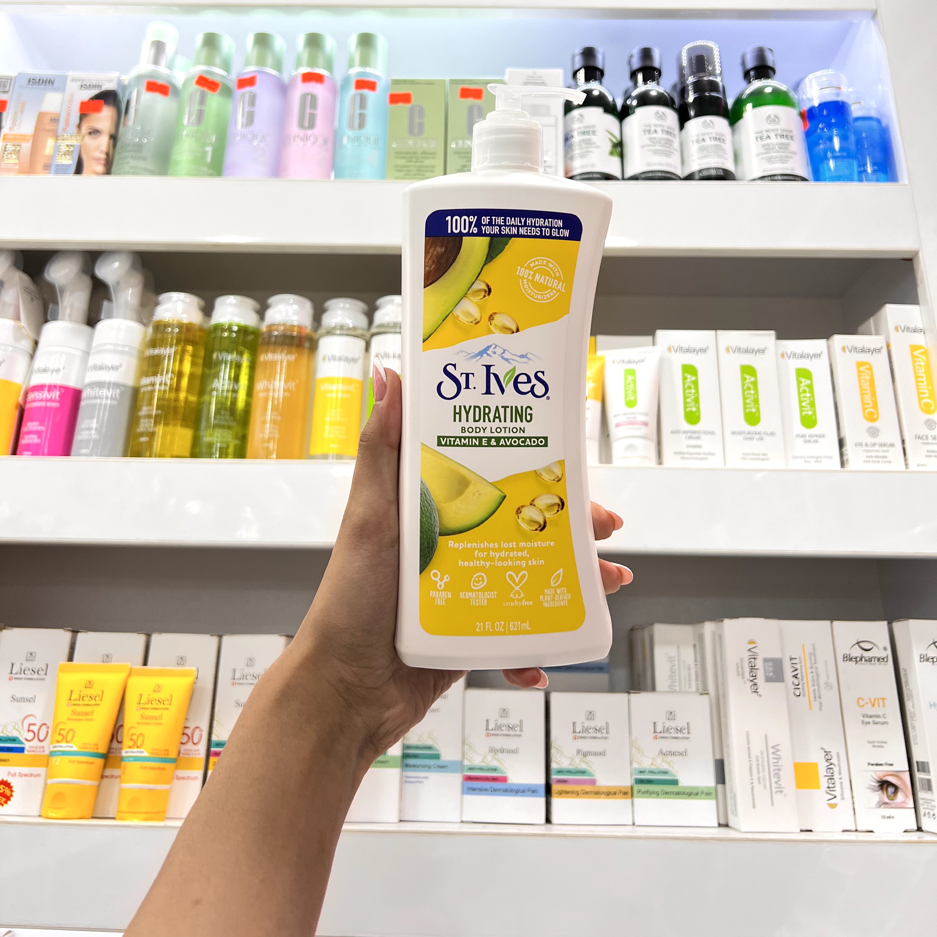 لوسیون بدن پمپی سنت ایوز مدل hydrating