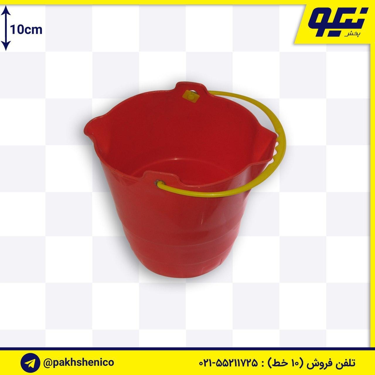 سطل بنایی پلاستیکی 10 لیتری