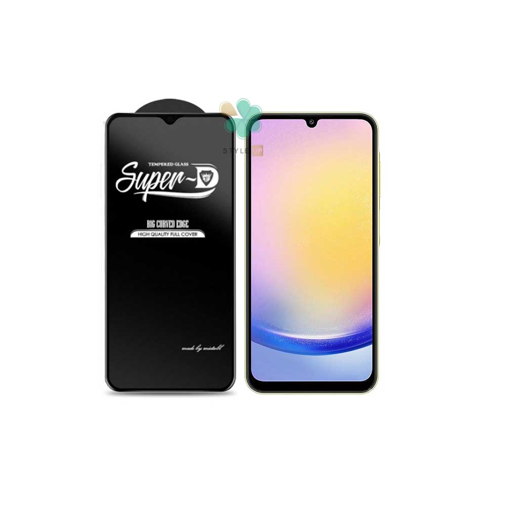 گلس گوشی تمام صفحه Super D مناسب Samsung Galaxy A25