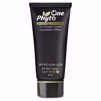 ضدافتاب کرم پودری فیتو وان spf40 پوست چرب و حساس شماره 2