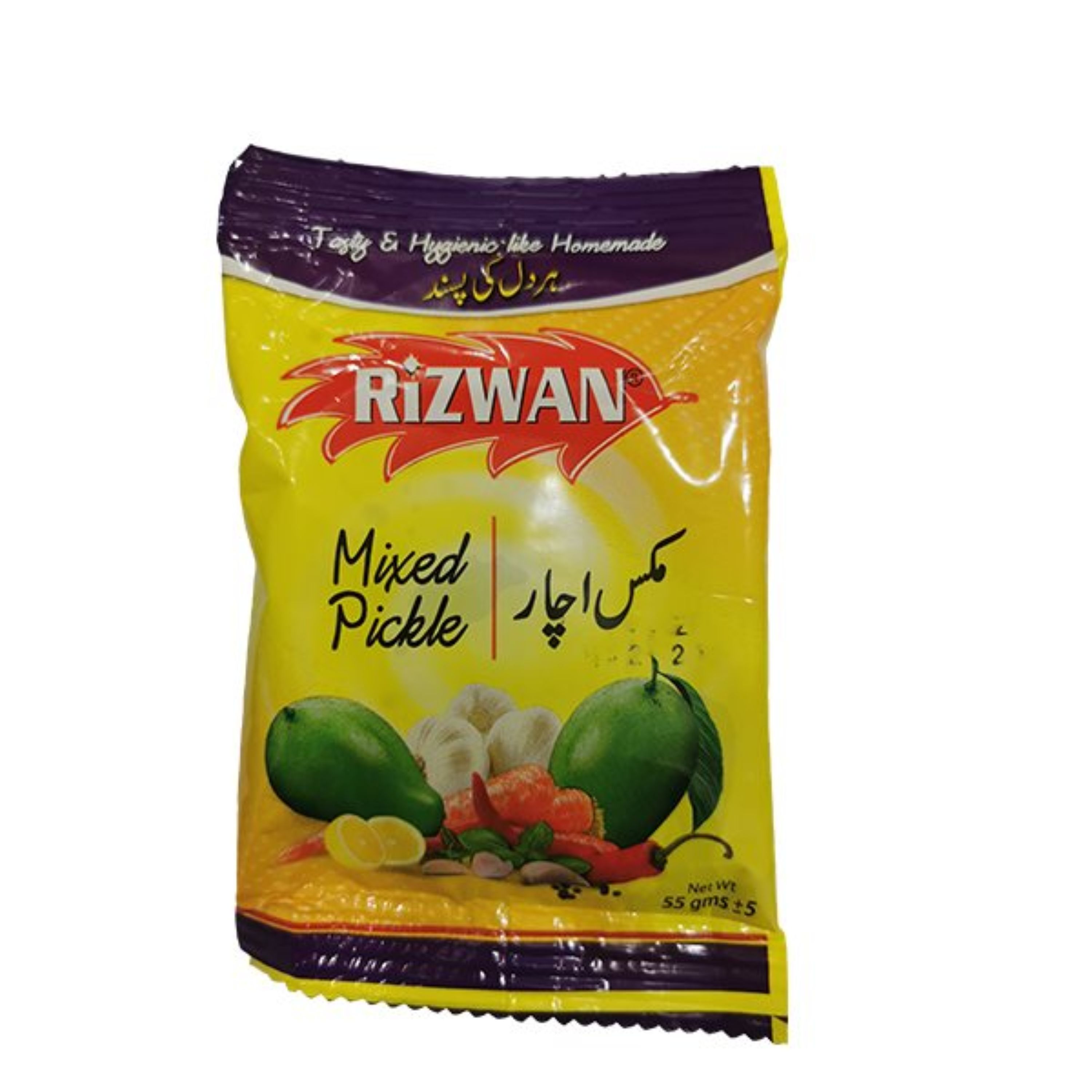 ترشی انبه 55 گرمی رضوان