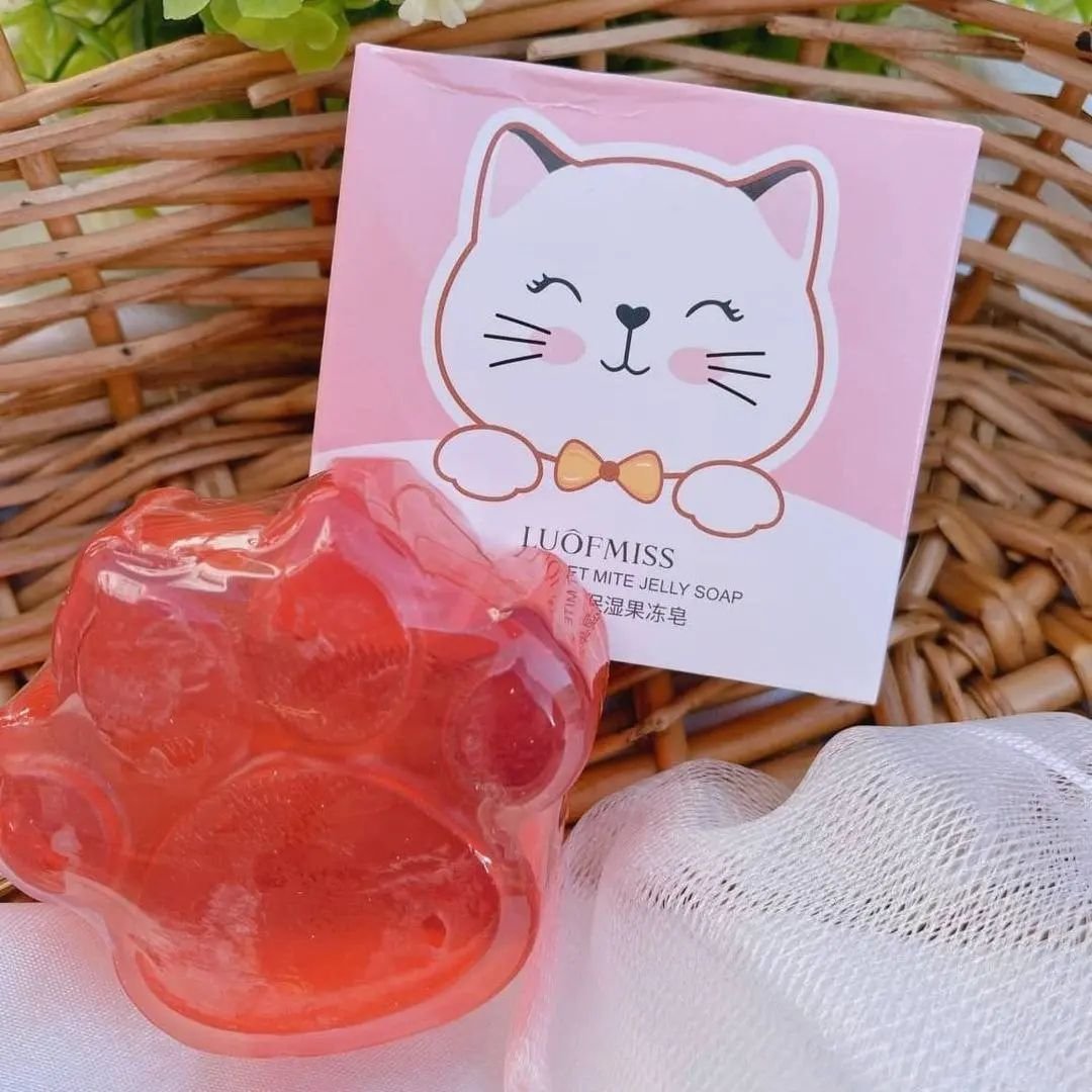 صابون طرح پنجه گربه