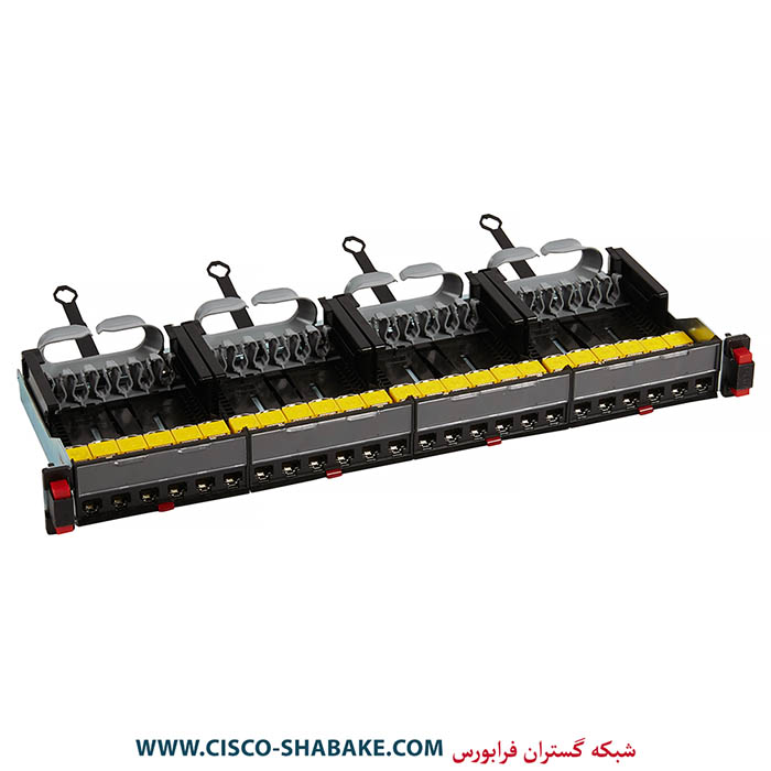 پچ پنل 19 اینچی لگراند 24 پورت RJ45 Cat6A UTP