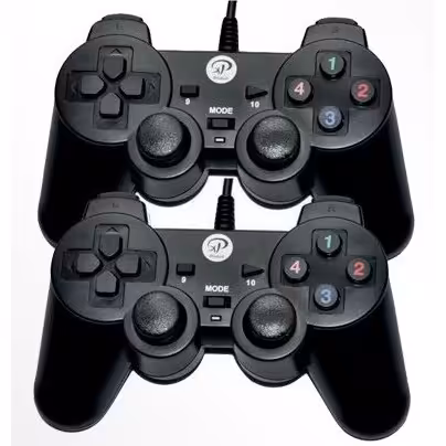 گیم پد دوبل شوک دار ایکس پی مدل 8033