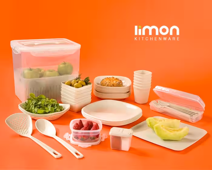 سرویس مسافرتی 6 نفره 60 پارچه لیمون