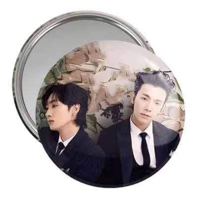 آینه جیبی خندالو مدل ایونهه گروه سوپر جونیور Super Junior کد 12191