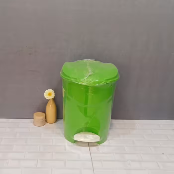 سطل زباله پدالی 3 مرجان دوجداره محصول ناصرپلاستیک تهیه شده از موادنو باکیفیت 