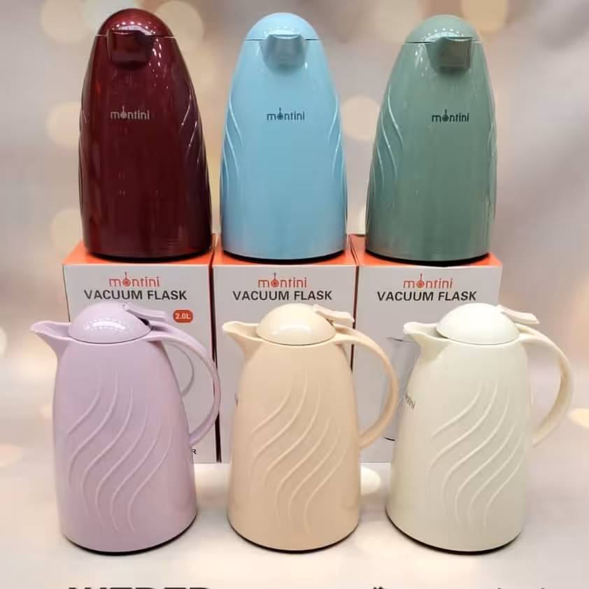 انواع فلاسک چای 
با مدلهای متفاوت
1.6 و 1.9 و 2 لیتری