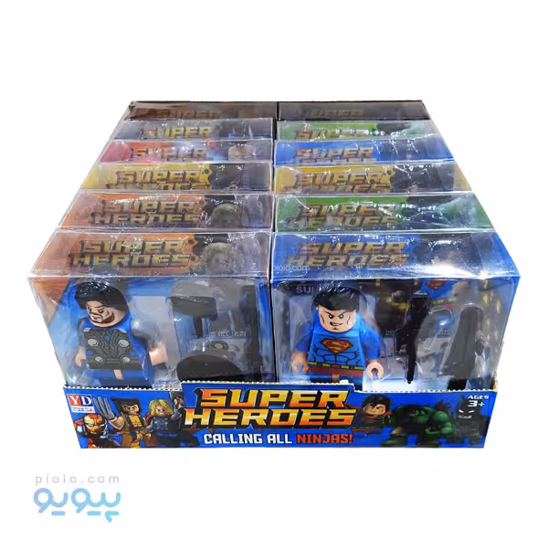 لگو ابر قهرمانان هیروز (12 هیروز)