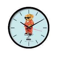 ساعت رومیزی راویتا مدل تدی کد 3439 در رنگ های مشکی و سفید