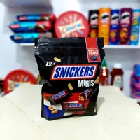 شکلات مینی اسنیکرز بسته 12 عددی ارسال رایگان وزن 180 گرم