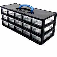 جعبه ابزار 15 کشویی، 3 طبقه... مناسب سازماندهی