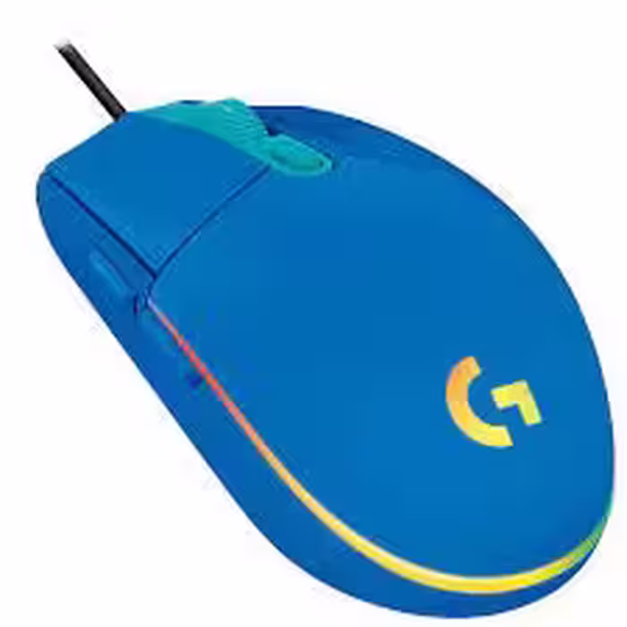 ماوس مخصوص بازی لاجیتک  Mouse Logitech G203 Blue
