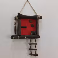 جاکلیدی چوبی خانه درختی