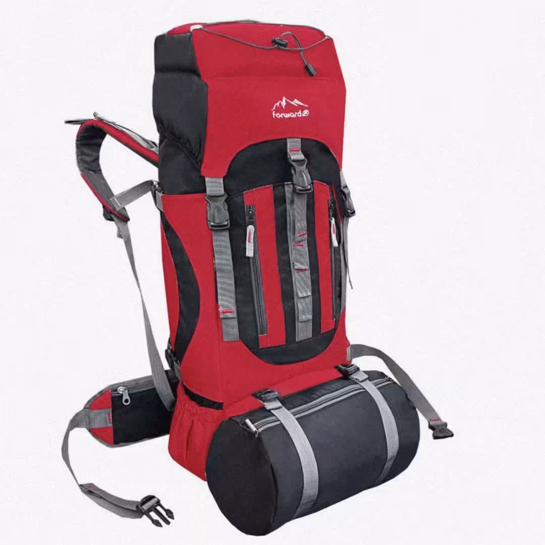 کوله پشتی 65 لیتری حرفه ای  برند معتبر  Forward به همراه یک ساک کوچک که هم با کوله و هم تک میتوان از آن بهره برد 