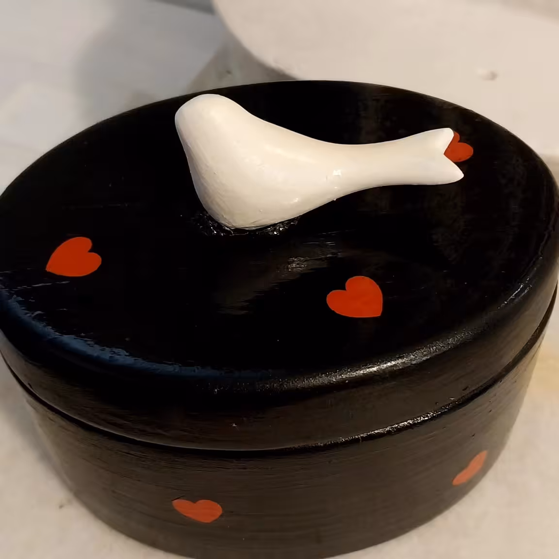 جعبه جواهر سرامیکی دکوراتیو 