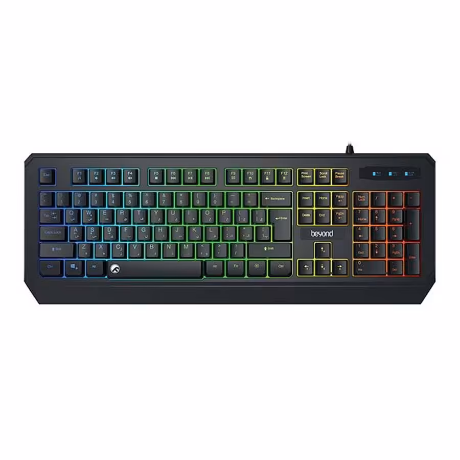 قیمت و خرید کیبورد باسیم بیاند مدل BK-7140 | یاس ارتباط