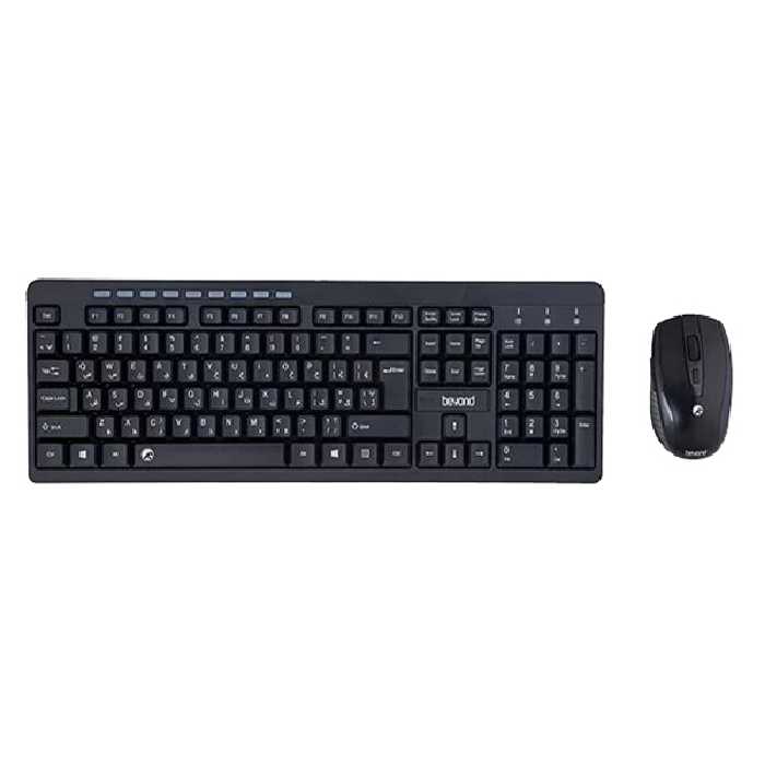 کیبورد و ماوس بی سیم بیاند مدل BMK-3460RF