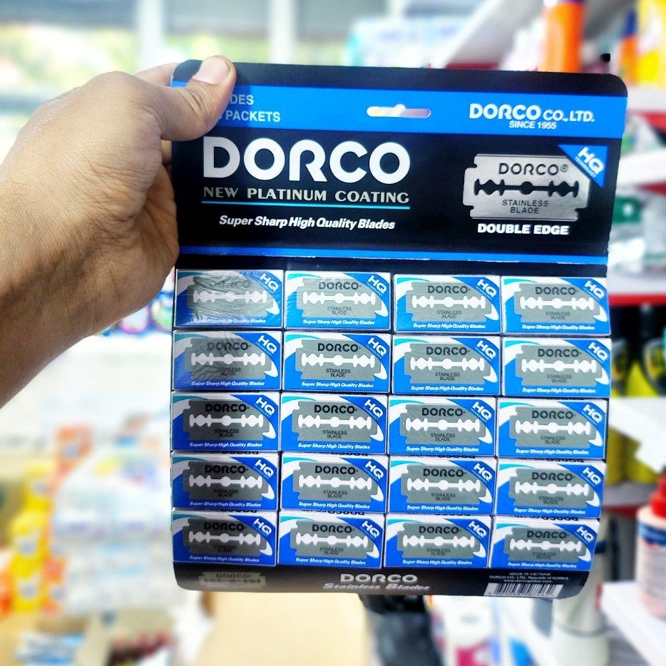 تیغ سنتی دورکو ورق 20 تا 10 تایی