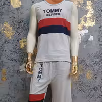 ست آستین حلقه و شلوارک سایز L