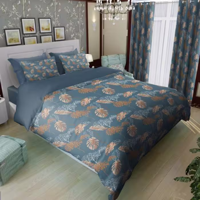سرویس روتختی 2 نفره تنسل چاپی برندترک لند(Turk Land) rs 118