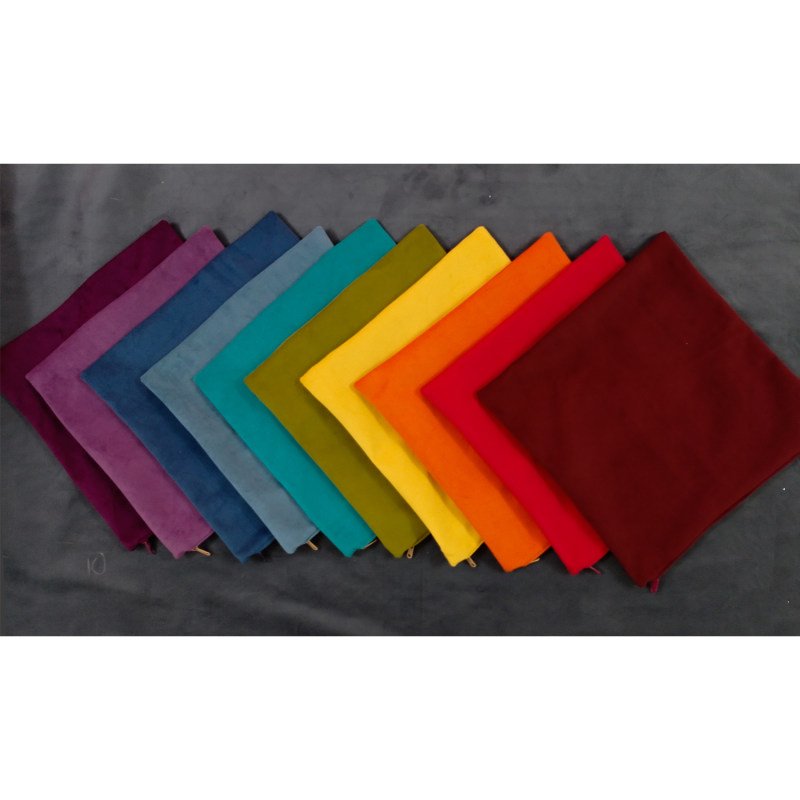 کاور کوسن و بالشتک رنگی مبلی 40*40 زیپی  - ارسال با پست پس کرایه