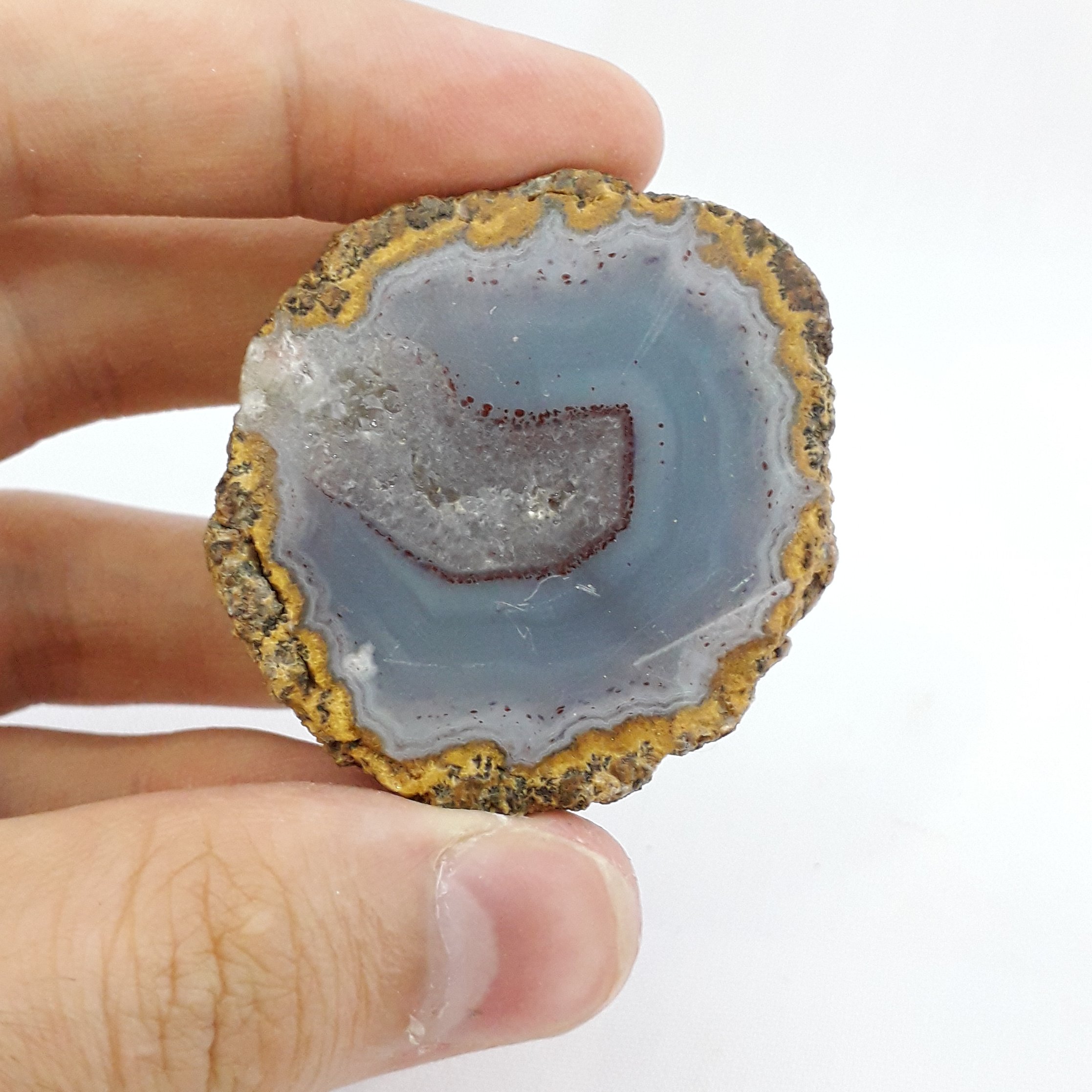 سنگ راف عقیق توپی