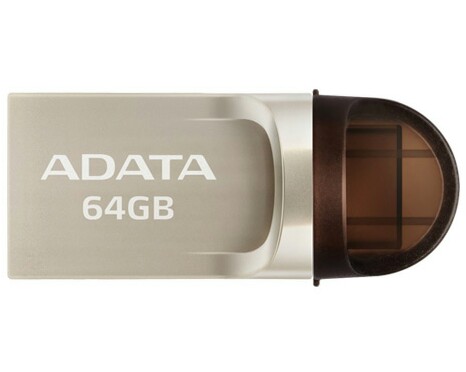 فلش مموری OTG ای دیتا مدل یو سی 370 با ظرفیت 64 گیگابایت