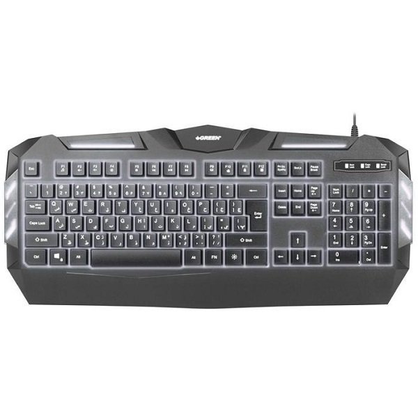 کیبورد با سیم مخصوص بازی گرین مدل GK403