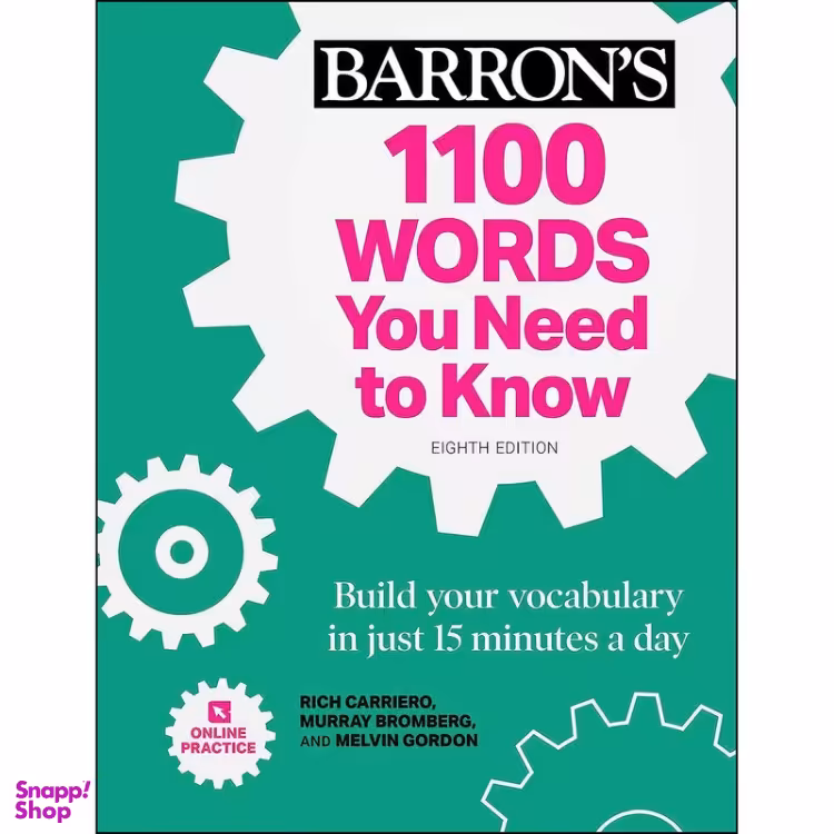 کتاب Enhance Your Vocabulary with Barrons 1100 Words You Need to Know اثر جمعی از نویسندگان انتشارات بارون