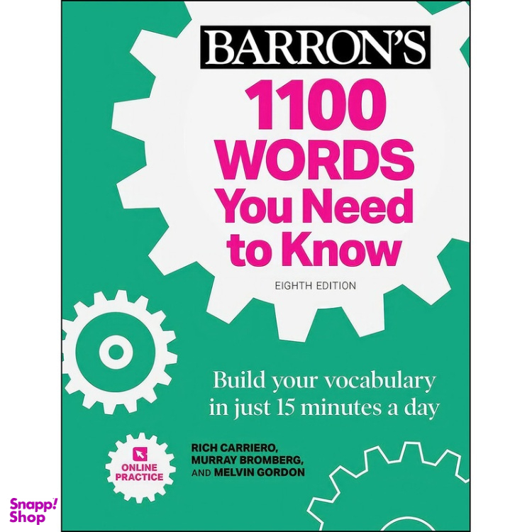 کتاب Enhance Your Vocabulary with Barrons 1100 Words You Need to Know اثر جمعی از نویسندگان انتشارات بارون