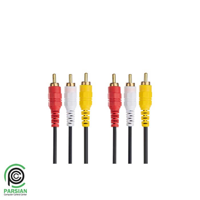 کابل تبدیل 3 به 3 RCA سویز کد 55 طول 5 متر