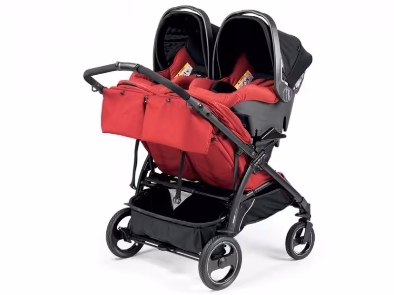کالسکه peg perego مدل Book For Two رنگ mod red