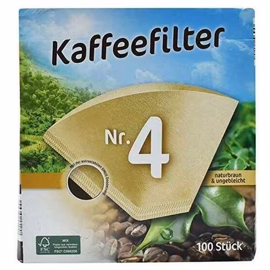 فیلتر کاغذی قهوه بسته 100 عددی