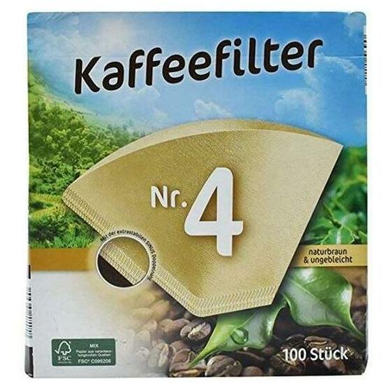 فیلتر کاغذی قهوه بسته 100 عددی