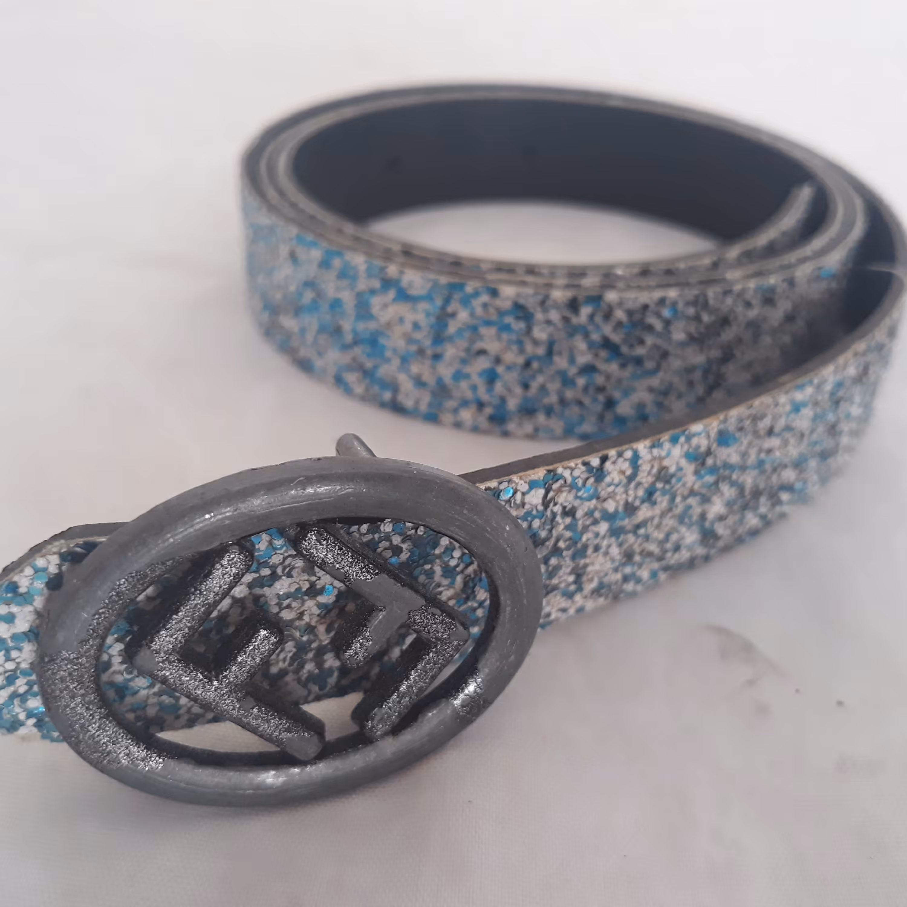 کمربند زر دار آبی