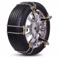 زنجیر چرخ پیکان یخشکن دار تسمه ای قفل گیره ای بسته 6 عددی مدل ایرانی