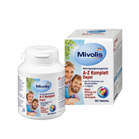مولتی ویتامین کامل میولیس 100 عددی Mivolis A-Z Depot
