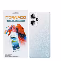 محافظ لنز دوربین تورنادو مدل نانو گلس مناسب برای موبایل شیائومی Poco F5 بسته 40 عددی