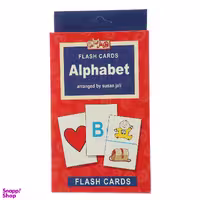 کتاب فلش کارت Alphabet انتشارات عسل نشر